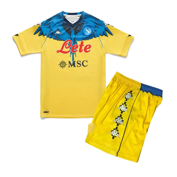 Maillot Naples Kappa x Marcelo Burlon Enfant 2021-22